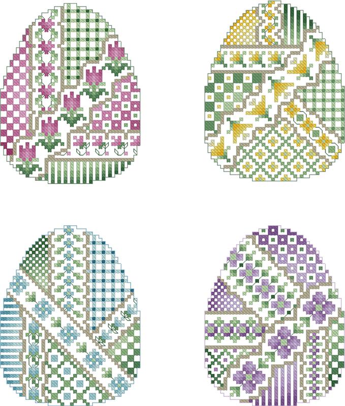 (image for) Crazy Easter Eggs Ornaments